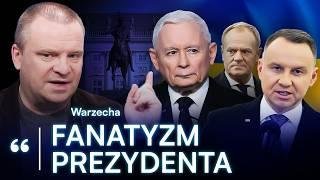 UDERZENIE W DUDĘ. "PROUKRAIŃSKI FANATYZM". WARZECHA ZDRADZA NAJWIĘKSZY PROBLEM PiS