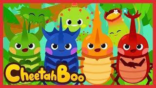 Strong and powerful Rhinobeetles and Monster plant songs | Nursery rhymes | Kids song | #Cheetahboo