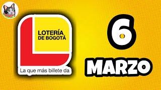 Resultado LOTERIA DE BOGOTA Jueves 6 de Marzo de 2025