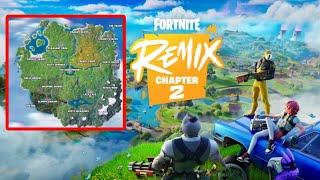 All Bosses, Mythic Weapons & Vault Locations Guide - Fortnite Chapter 2 Remix