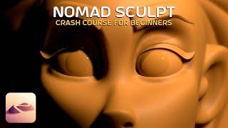 Nomad Sculpt Crash Course: Lets Sculpt a Face! Patreon Sponsored