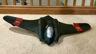 Micro Horten 229 V3c (3s Twin 30mm EDF) Test Flight
