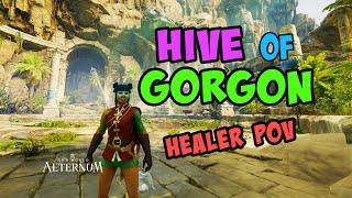 HIVE OF GORGON RAID COMPLETED - Healer POV - NEW WORLD AETERNUM