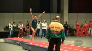 AKSIONOVA Arina (LTU) - 2015 Trampoline Worlds - Qualification TU Routine 2