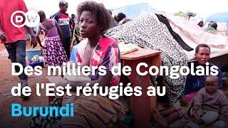 Des milliers de Congolais de l'Est réfugiés au Burundi