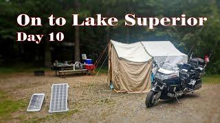 An Old Guy on an old Goldwing hauling an old Mini Mate - On to Lake Superior – Day 10 - 2024 Ep 29