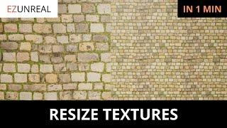 How to Scale and Resize Textures (Materials) in Unreal Engine 5: Beginner’s Guide