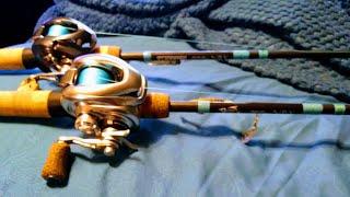 G Loomis 802c & 803c NRX baitcasting rod review comparison testing casting on the water