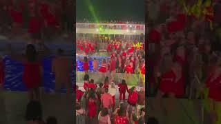 Scarlet Night on Virgin Voyages Scarlet Lady #shortsfeed #shortsyoutube #virginvoyages #party