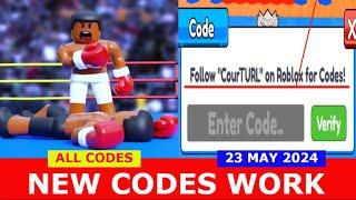 *NEW CODES MAY 23, 2024* Boxing Clicker Simulator ROBLOX | ALL CODES