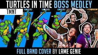 TMNT Turtles In Time (Boss Medley) - Metal Music Video - Lame Genie