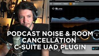 Podcast Recording Noise & Ambience Reduction Plugin