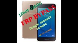 samsung galaxy j260g/j260f/J2 Core 2018 google account remove  frp bypass 2019