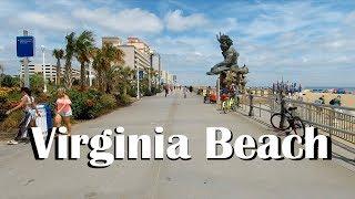 Virginia Beach, USA Boardwalk Treadmill Virtual Run (16 km @ 5:00 min/km) 1440P