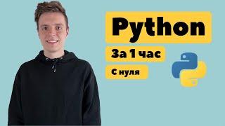 Python для начинающих. Изучаем python c нуля за 1 час.