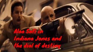 Video of Alaa Safi aka Simon Z from the Chosen appearing in Indiana Jones and the dial of destiny