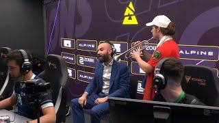 trumpet guy round show match Paris Major