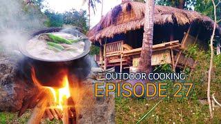 OUTDOOR COOKING I COOKED STEWED BLUE MARLIN SOUP(Sinigang na susay)PROMDI BOY | LIFE IN THE PROVINCE