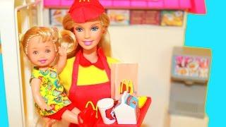 AllToyCollector Barbie Kelly McDonald's Fun Time Talking Play Set