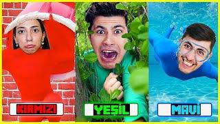 24 SAAT BOYUNCA TEK RENK CHALLENGE MERT SARI