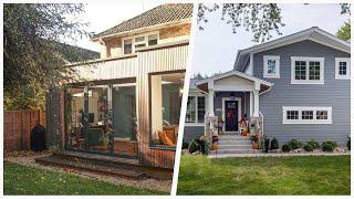 75 Affordable Exterior Home With A Gray Roof Design Ideas You'll Love ⭐️