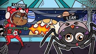 ️¡ME CONVERTI en ARAÑA VS MAPAXE CAZADOR!️Liah en Kill It With Fire 2