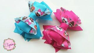 Laço Julia  LOL Ribbon Bow Tutorial  DIY by Elysia Handmade