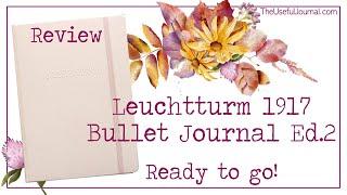 Leuchtturm1917 Bullet Journal Edition 2 review