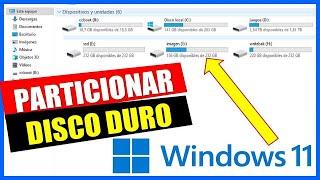 Como particionar un disco duro en windows 11