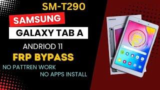 Samsung Tab A SM-T290 Frp Bypass || Samsugn Galaxy Tab A 8.0 (2019) Andriod 11 Frp Bypass