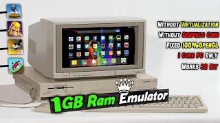 World Most Fastest & Powerful Android Emulator For 1GB RAM PC's