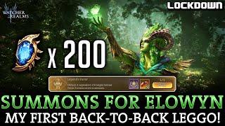 WOR: Summons for Elowyn, My First Ever Back-To-Back Legendary! Watcher of Realms Pulls