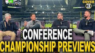 Conference Title Game Previews & Picks: Penn State-Oregon, Georgia-Texas & More