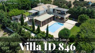 Incredible 4 Bedroom Villa for Sale on Prestigious Aphrodite Hills Resort, Cyprus. ID 846