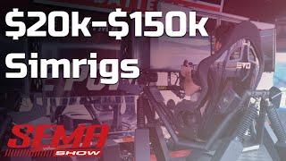 The Most Expensive Motion Sim Racing Rigs at the SEMA Show