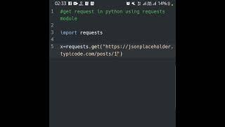 How To Fetch A Api In Python || Get request using python requests module #programming #python