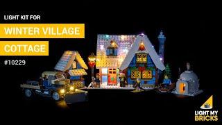 LEGO Winter Village Cottage #10229 - Light Kit - Light My Bricks