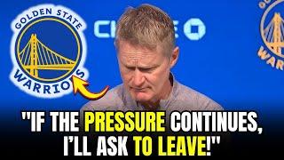 KERR's SHOCKING Statement: "If Pressure Continues, I'm OUT" | nba news warriors