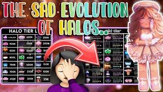 the SAD evolution of HALOS in ROYALE HIGH | GamingwithGracie