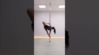 Элемент "Rose" на пилоне (Pole-dance)