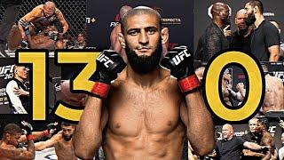 Khamzat Chimaev Full Fights Against All UFC Champions | 13-0 Wins  | #khamzatchimaev #ufc #fight