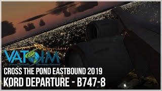 [P3D]  Cross the Pond Eastbound 2019!  | KORD Departure