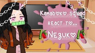 Kamaboko Squad react to Nezuko