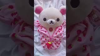 This Korilakkuma baby is here ️ #shorts #rilakkuma #sleepingbag #pinkcore #kawaiiplush