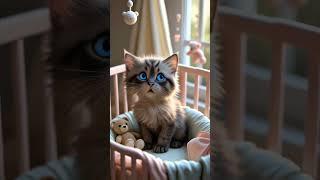 This Cat Tried to Speak Human… And Glitched! #funnycats