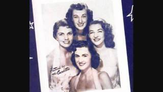 The Chordettes - The Wedding (1955)