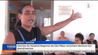 Utentes do Hospital Regional de São Felipe reclamam demora nos atendimentos