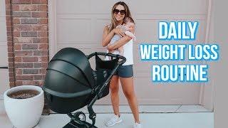 DAILY WEIGHT LOSS ROUTINE | WHAT I EAT + WORKOUT ROUTINE