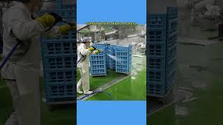 WONE's foam cleaning machine OPC unit #foam cleaning #food factory #open plant cleaning #OPC