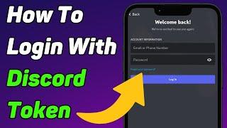 How To Login With Discord Token from PC 2024 | Easy Way